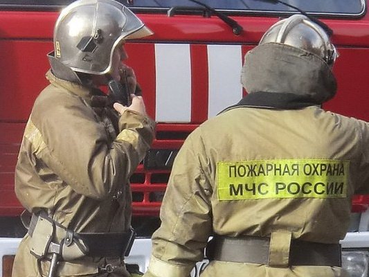 Пожар в Пономаревском районе